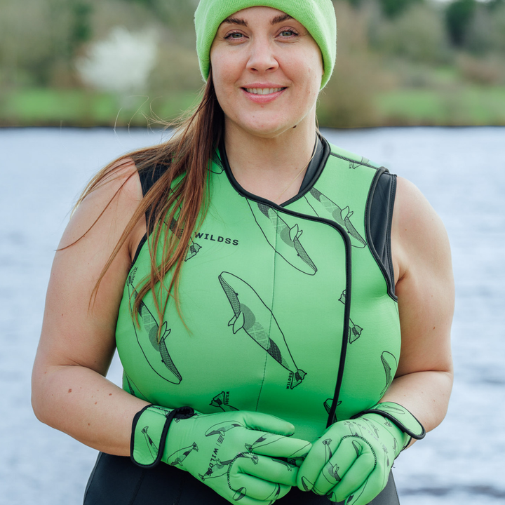 EasyOff™ Body Warmer in Green Neon