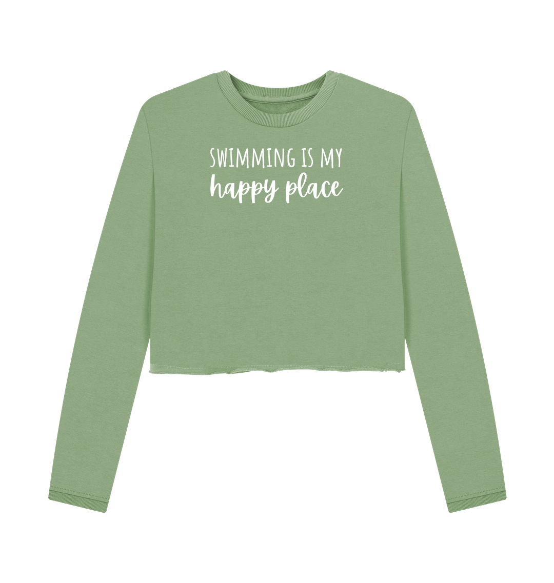 Sage Printed Boxy Jumpers