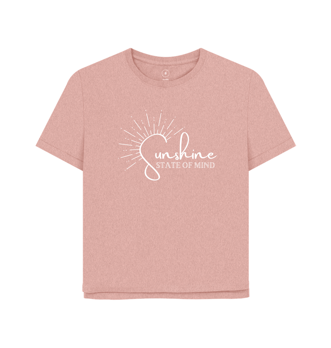 Sunset Pink Printed T-shirt