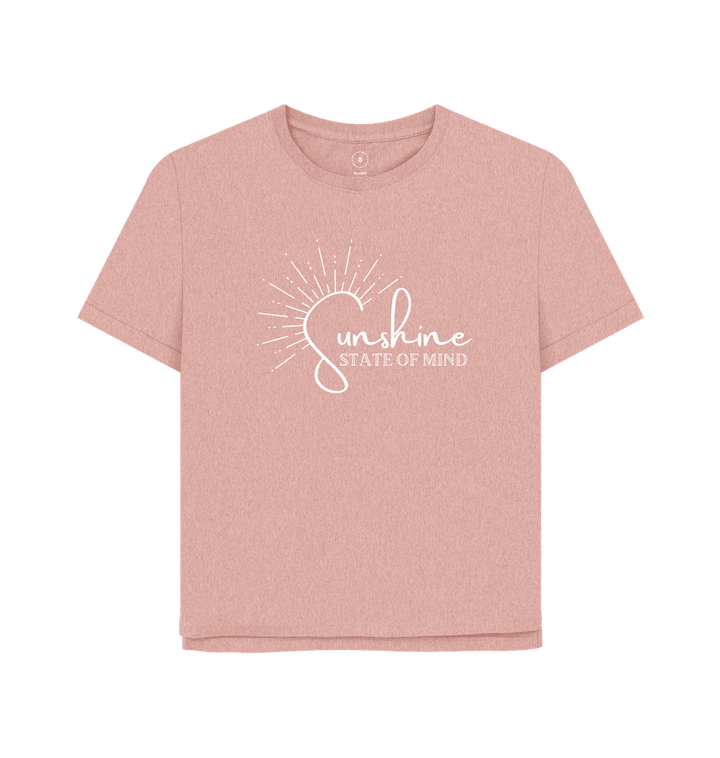Sunset Pink Printed T-shirt