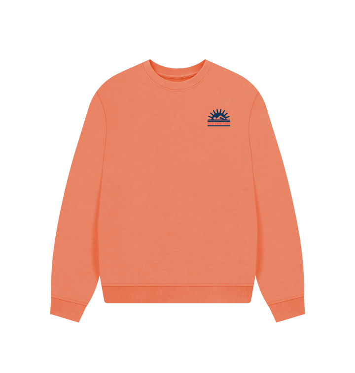 Apricot Printed Sweater