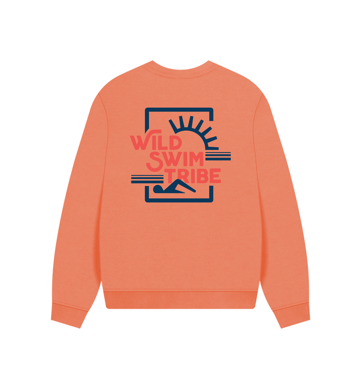 Apricot Printed Sweater