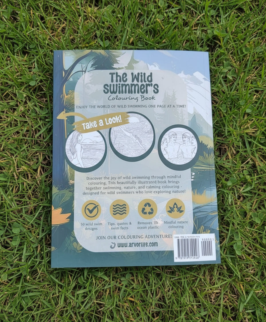 The Wild Swimmer's Colouring Book Arvor Life