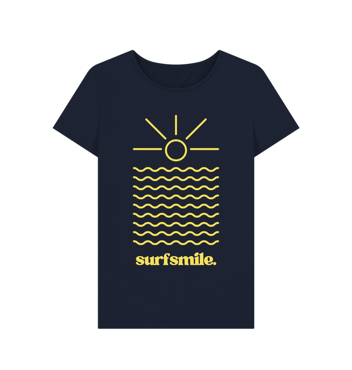 Navy Blue Printed T-shirt
