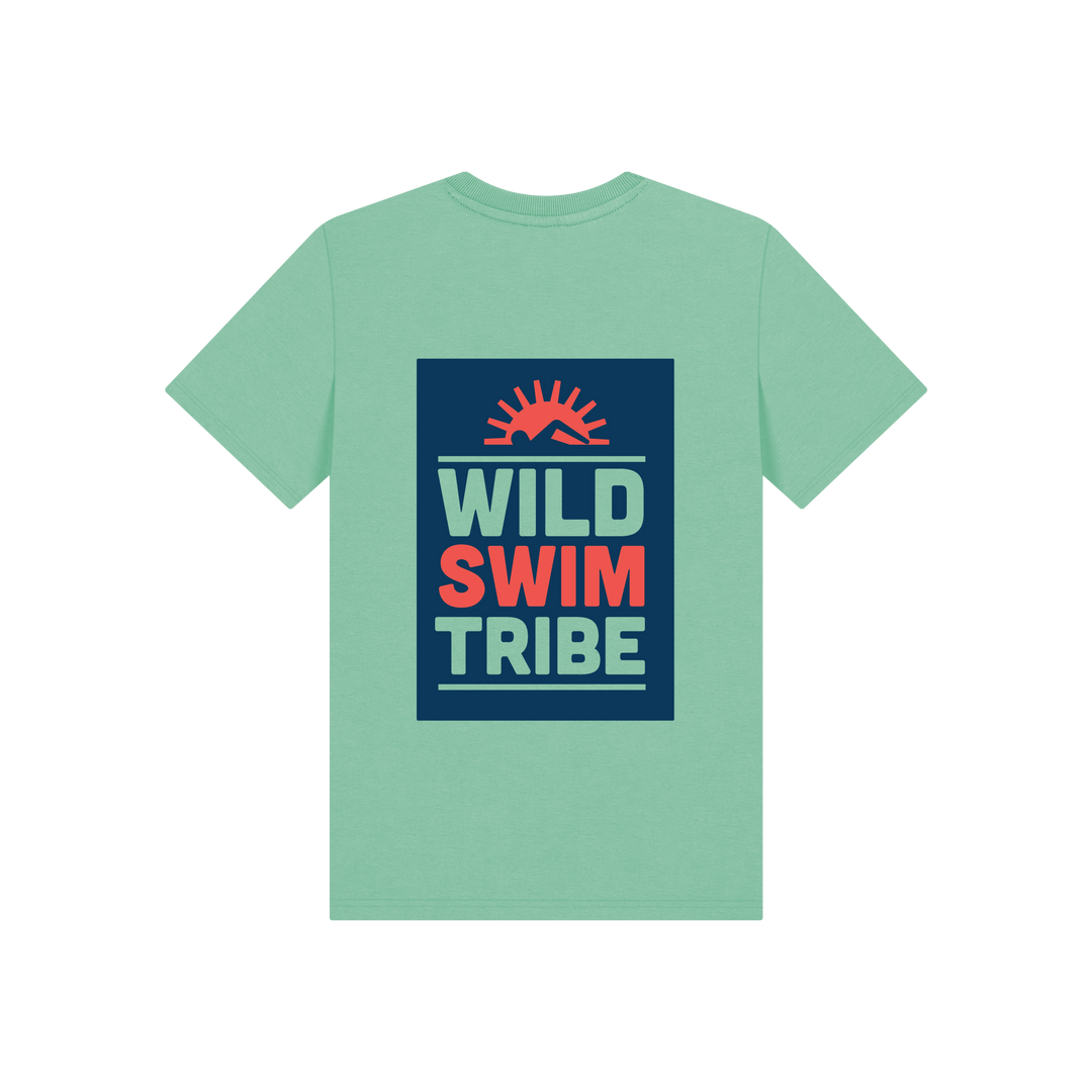 Peppermint Printed Kids T-Shirt Back