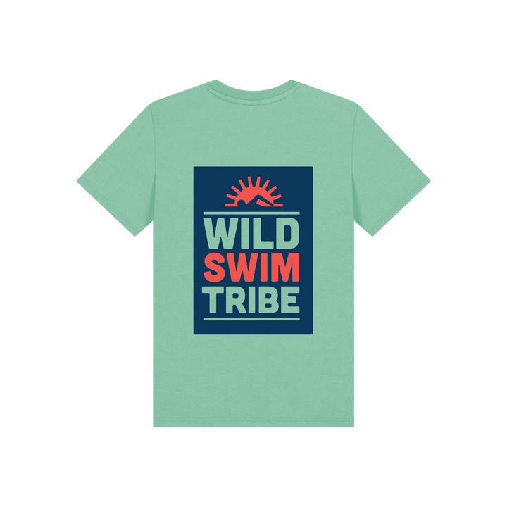 Peppermint Printed Kids T-Shirt Back