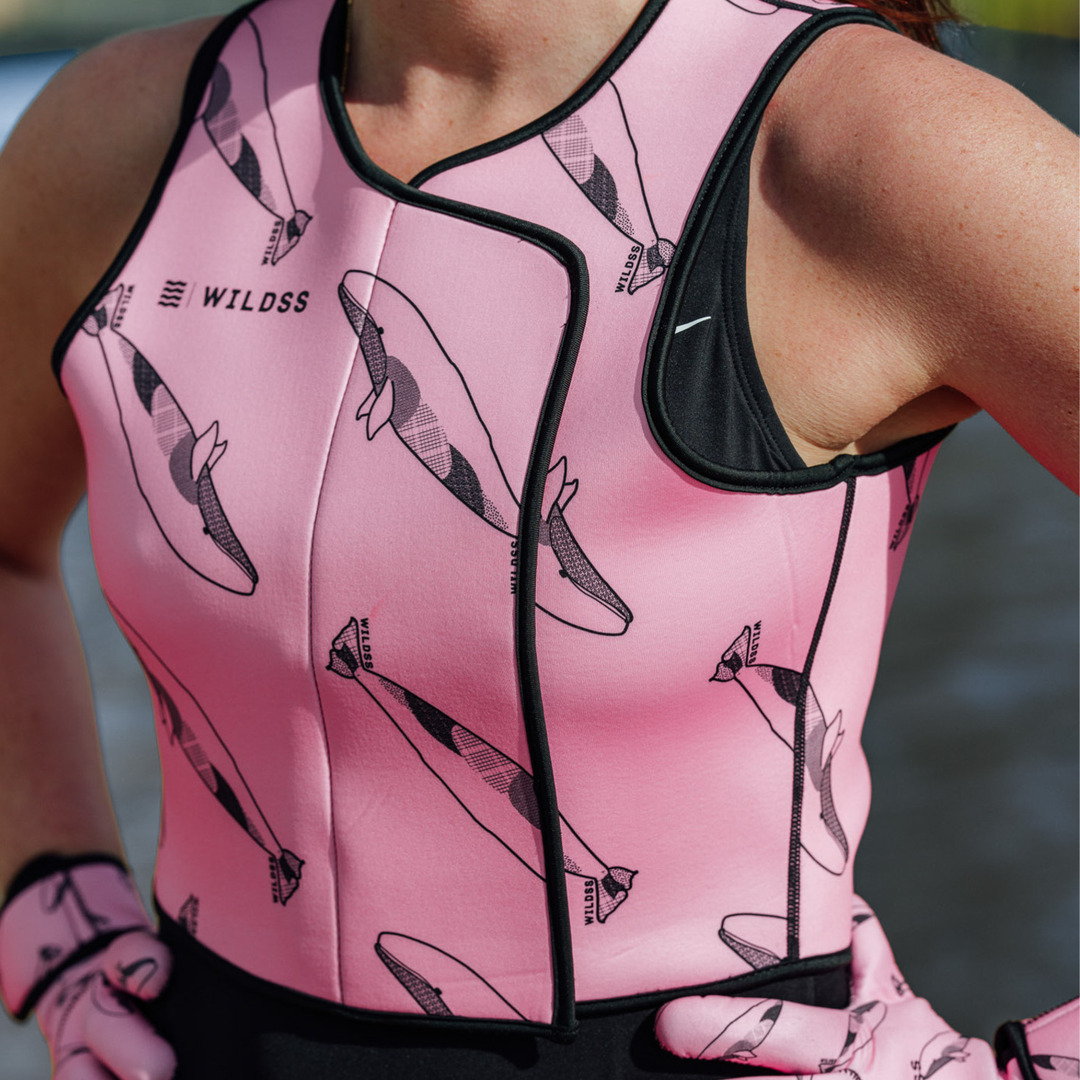 EasyOff™ Body Warmer in Pink Neon