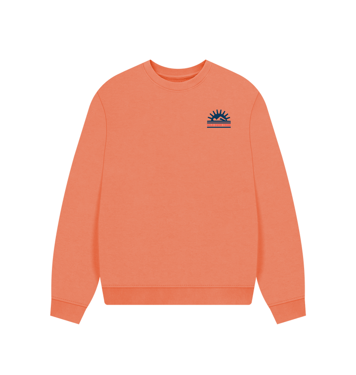 Apricot Printed Sweater