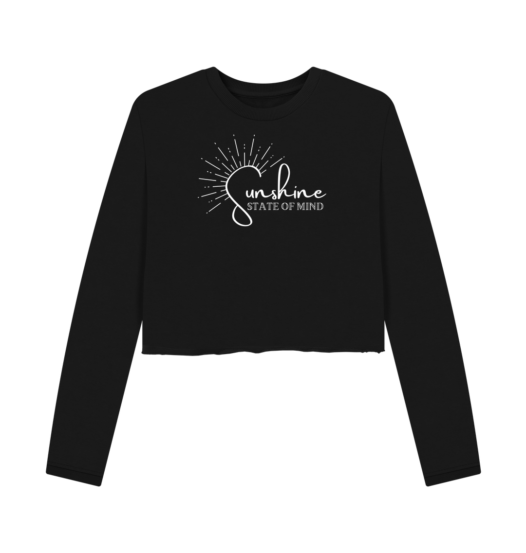 Black Printed Boxy Jumpers