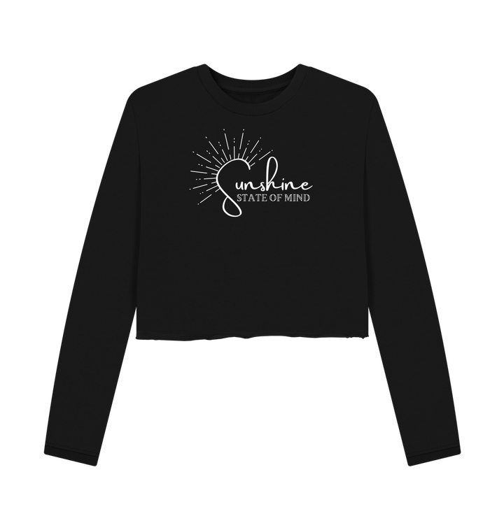 Black Printed Boxy Jumpers