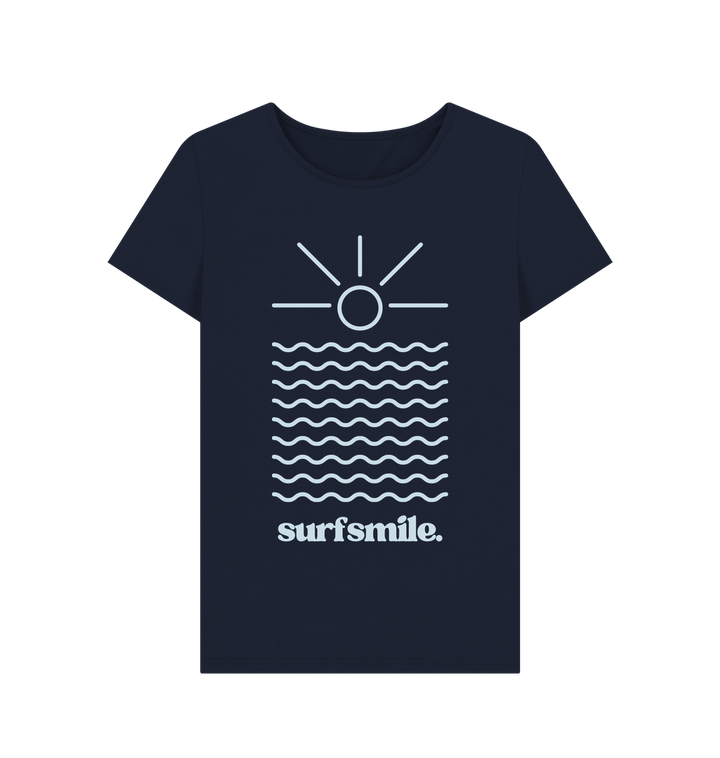 Navy Blue Printed T-shirt