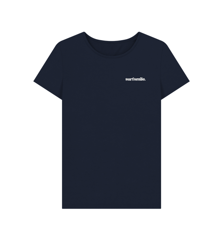 Navy Blue Printed T-shirt