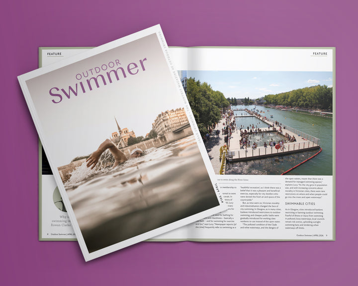 Outdoor Swimmer Magazine April issue | Urban Swimming