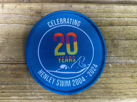 Henley Swim 20th Anniversary Badge