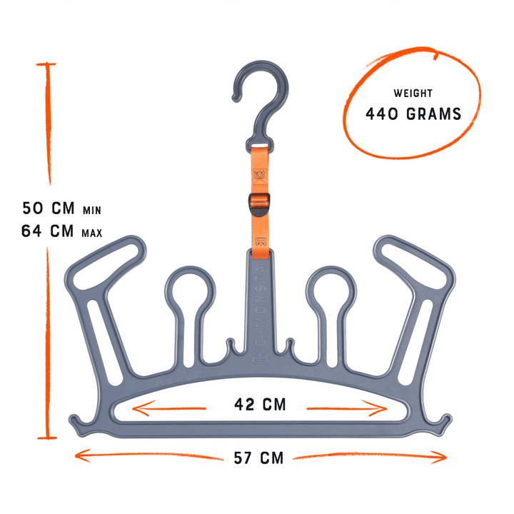C-Monsta Wetsuit Hanger V2 (UK) - C-MONSTA