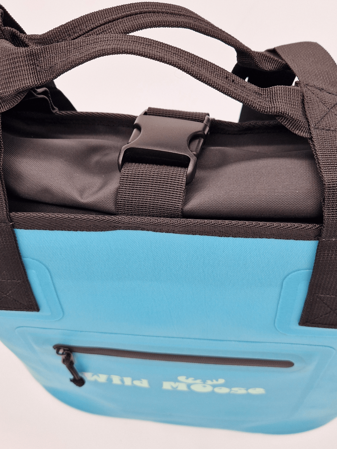 Bright blue tote bag with grab handles for easy carrying whether you're heading to the beach or your favourite wild swim spot