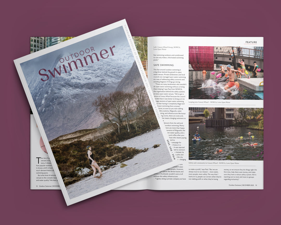 Outdoor Swimmer Magazine December issue | Venues & Community