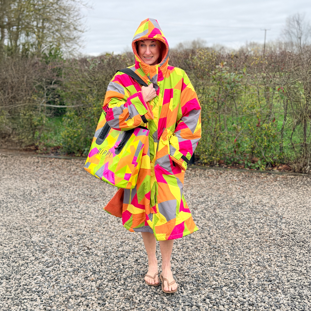 Dippy Geo Waterproof Changing Robe