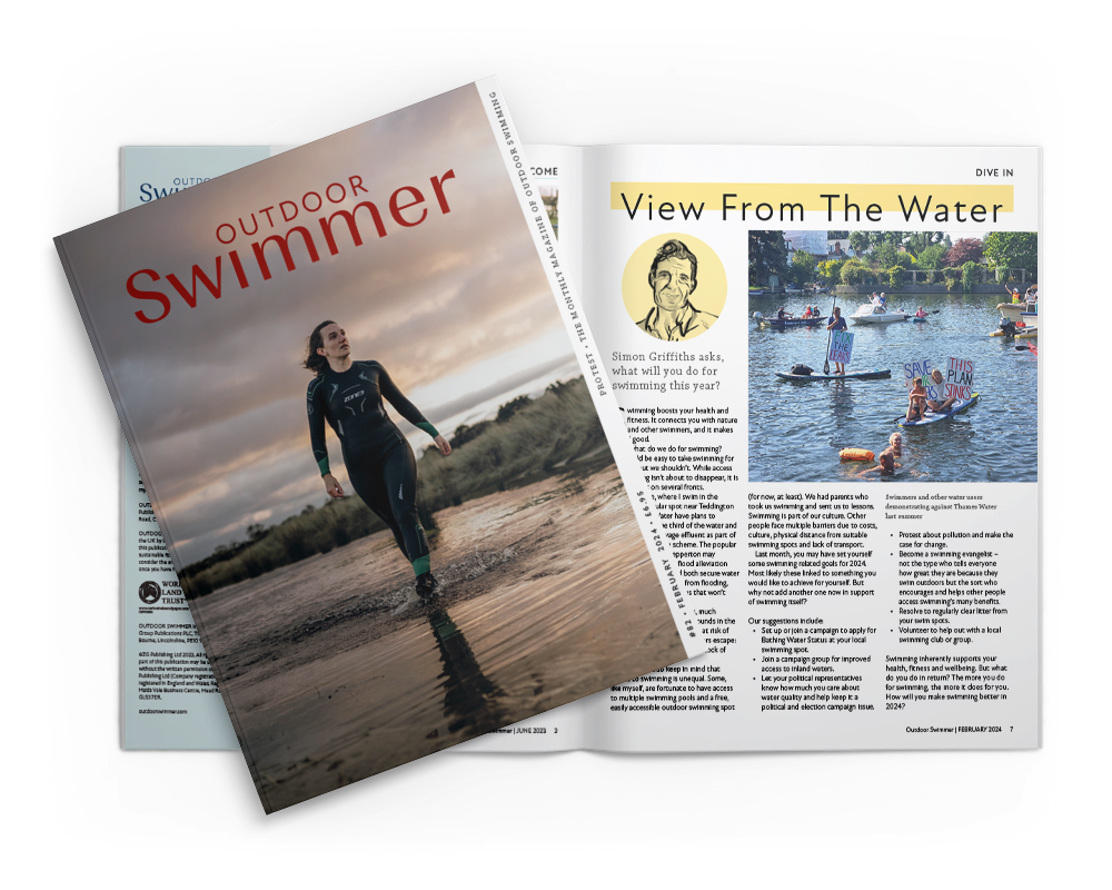 Outdoor Swimmer Magazine – Protest