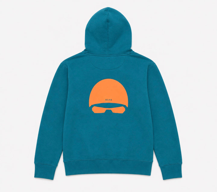UNISEX ZIP-UP CAP &amp; GOOGLES HOODIE by SELKIE