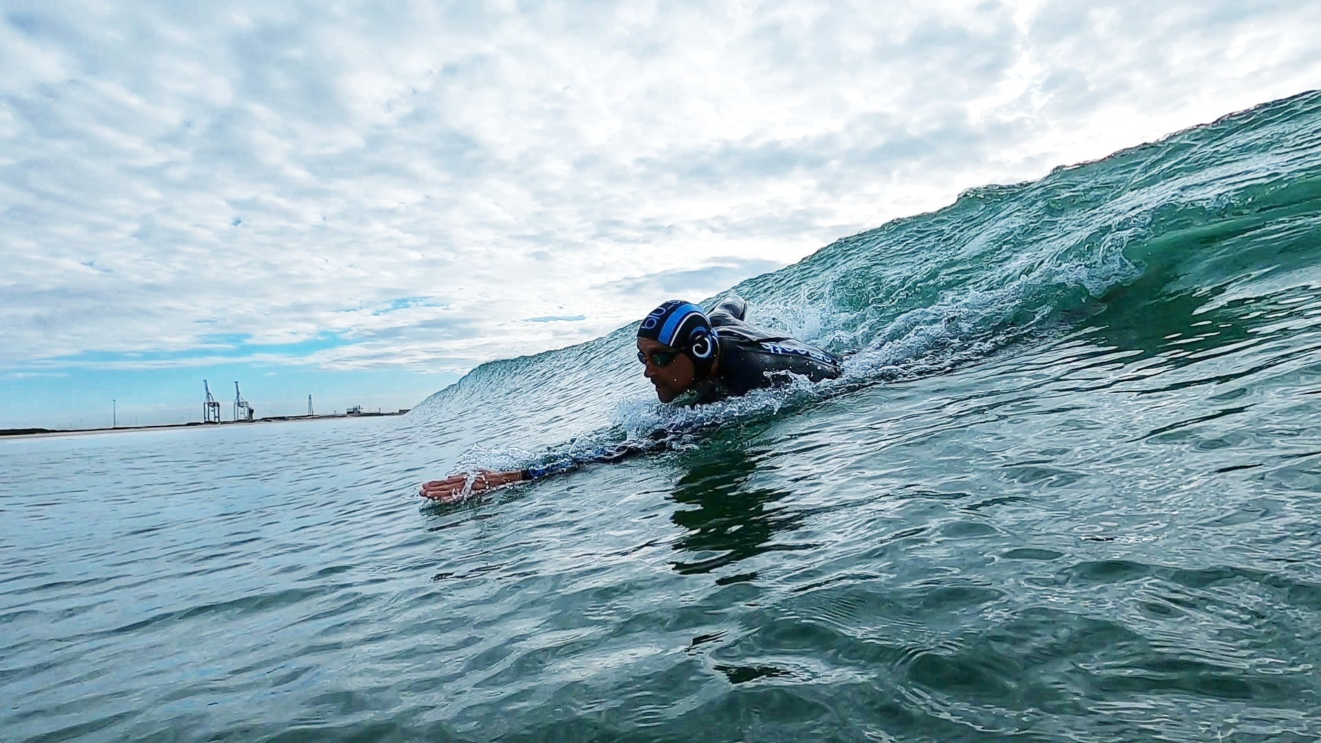 NEOPRENE SWIM HOOD