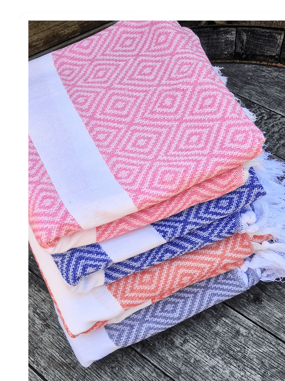 Set of 4 hammam towels from Wild Moose