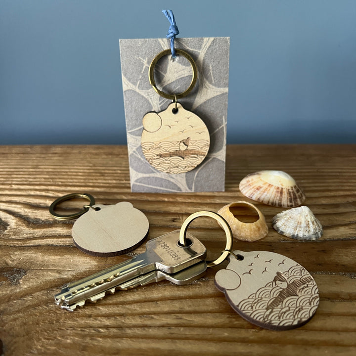 Wild swims keyring