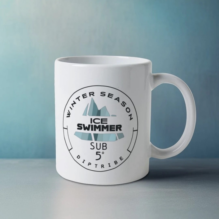 Winter Season Ice Swimmer Sub 5 Mug