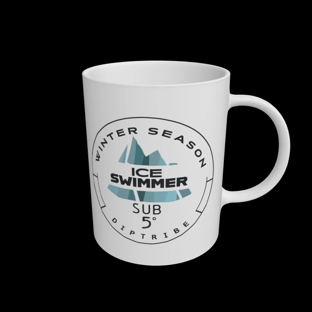Winter Season Ice Swimmer Sub 5 Mug