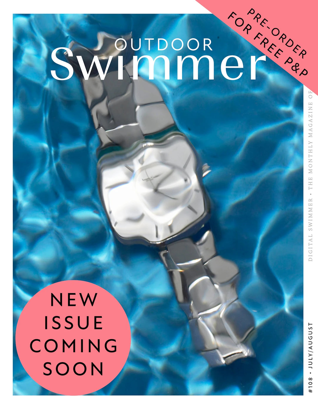 Outdoor Swimmer Magazine July 2026 issue | Digital Swimmer | PRE ORDER + FREE DELIVERY
