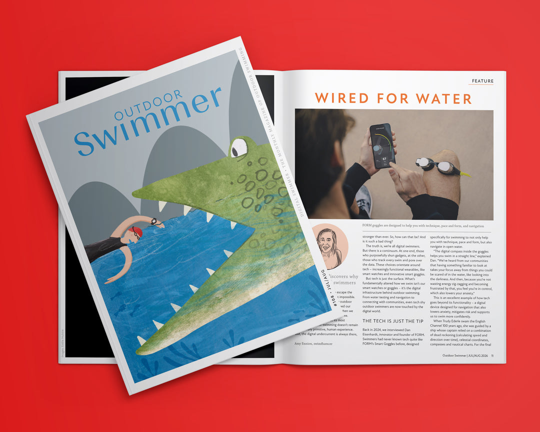Outdoor Swimmer Magazine July/August 2026 issue | Digital Swimmer | Issue No. 108