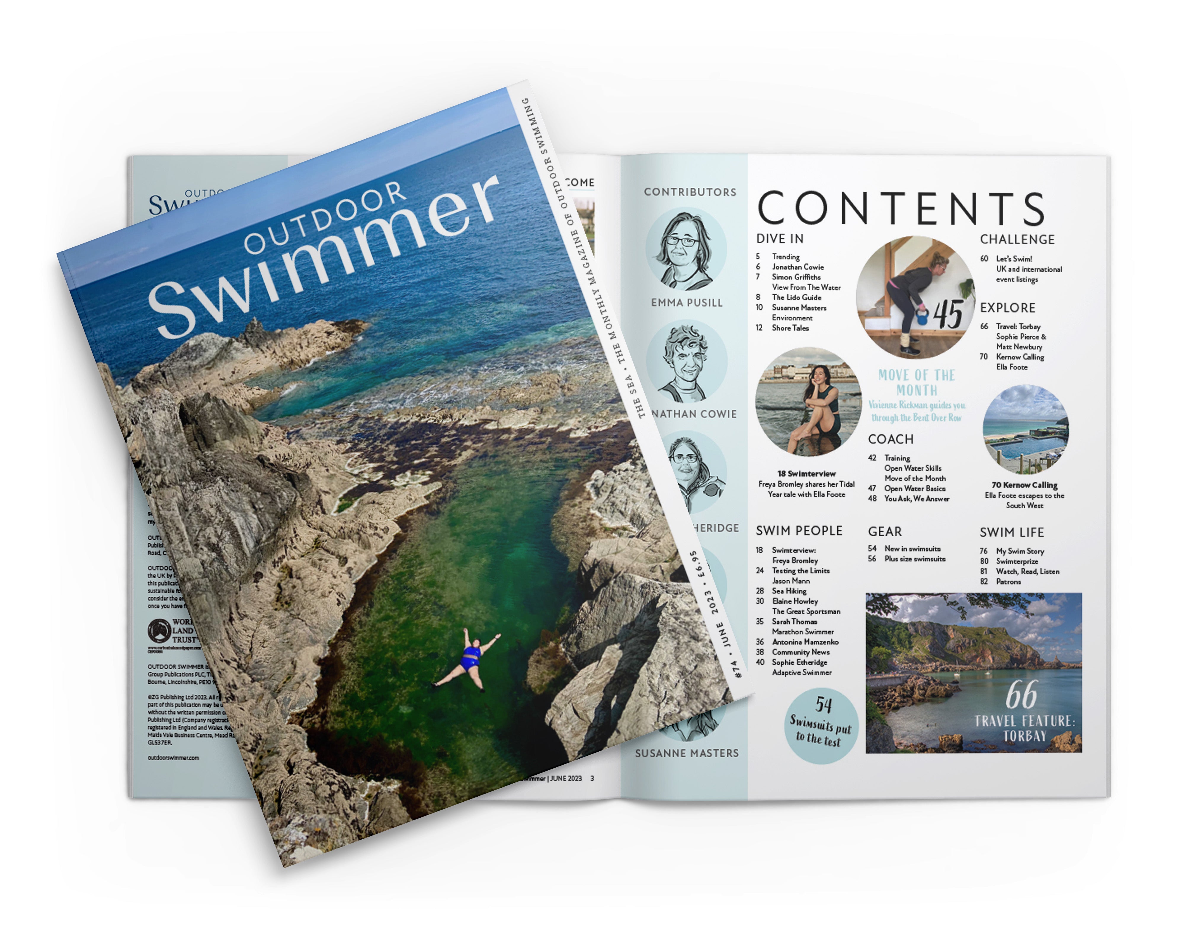 Outdoor Swimmer Magazine – THE SEA