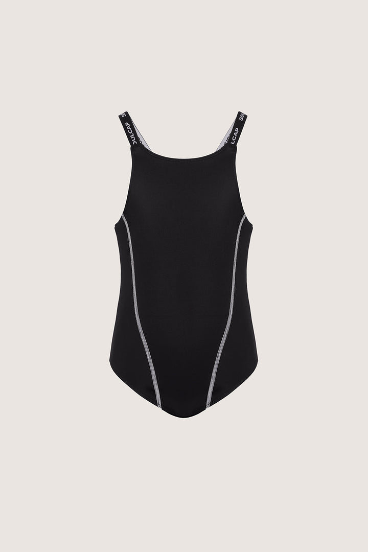 Girl's Racerback One-Piece Swimsuit