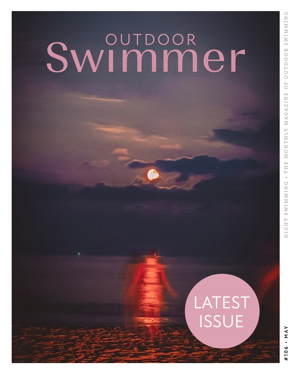 Outdoor Swimmer Magazine May 2026 issue | Night Swimming | Issue No. 106