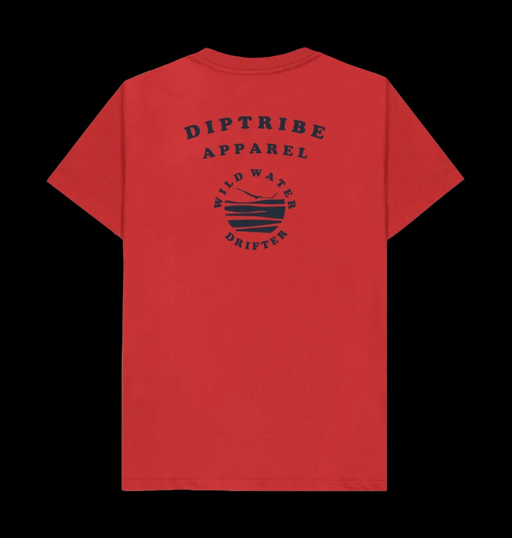 Wild Water Drifter Back Print Men's T-Shirt