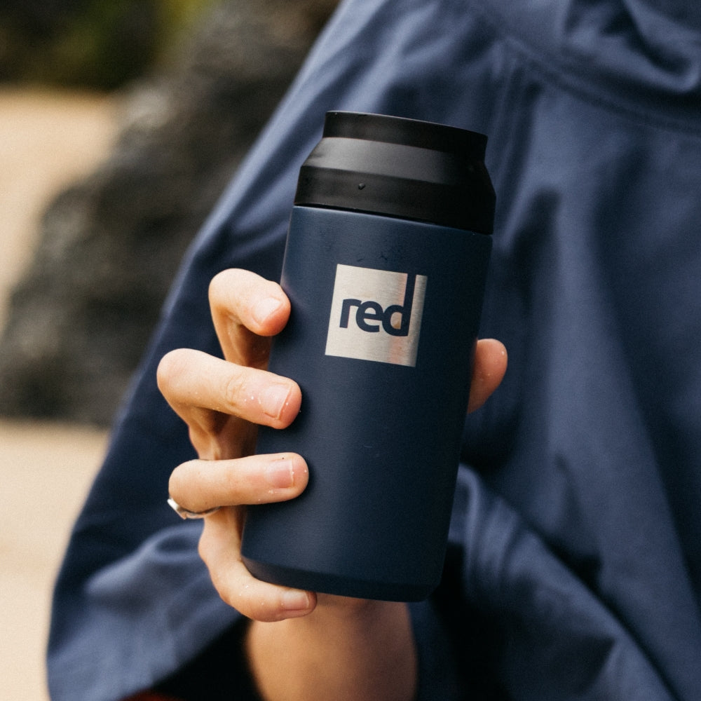 Insulated Stainless Steel Adventure Flask 330ml - Admiral Blue ...
