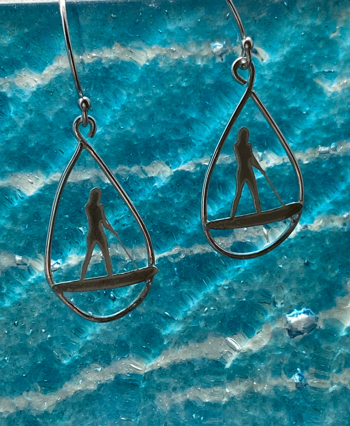 Paddle Boarder Earrings