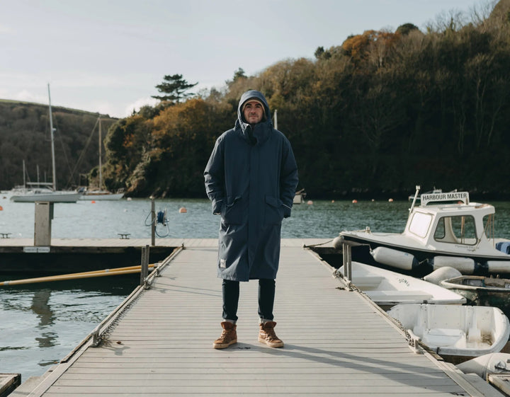 Men's EVO Pro Slimline Waterproof Parka Jacket - Admiral Blue