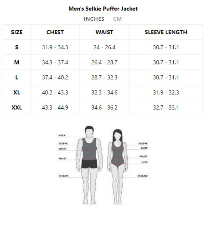 SELKIE UNISEX PUFFER JACKET