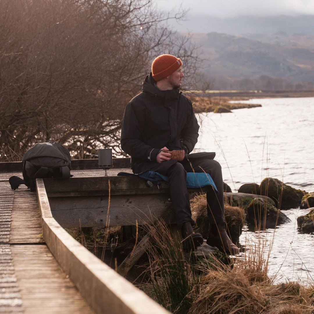 Quilted Lightweight Water-Resistant Adventure Sit Mat - Ocean Blue