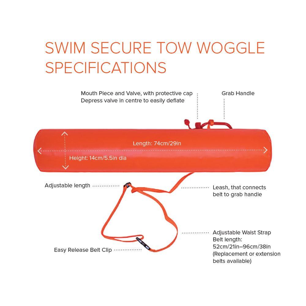 Orange Tow Woggle