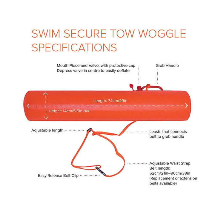 Orange Tow Woggle