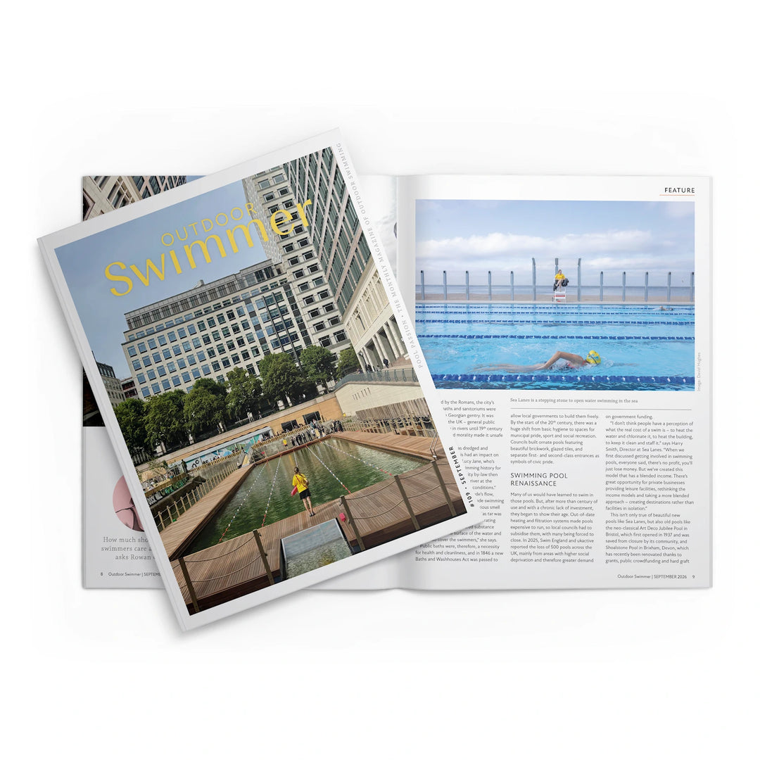 Outdoor Swimmer Magazine September 2026 issue | Pool Passion
