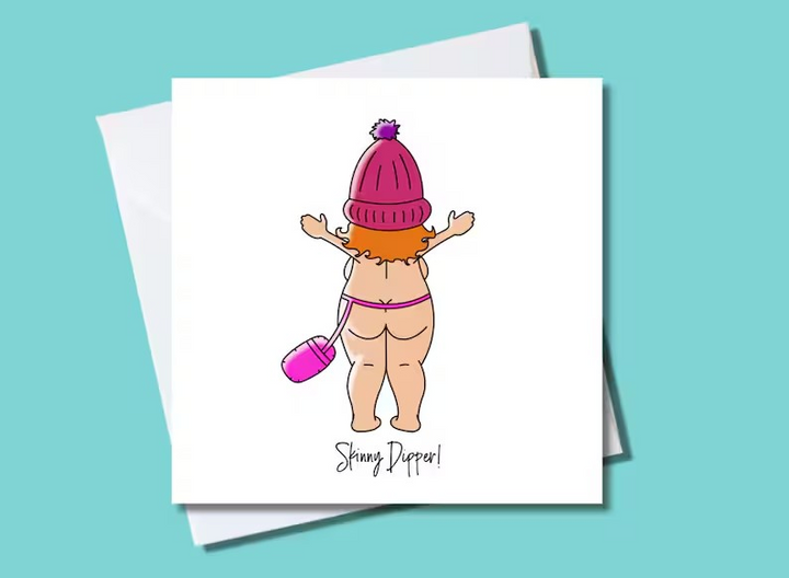 Skinny Dipper Wild Swimming Card