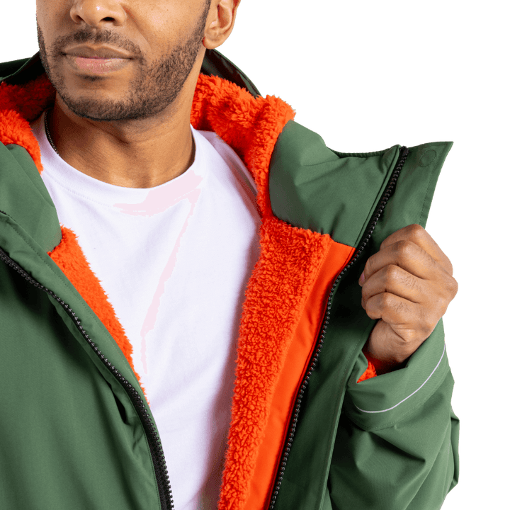 Men's EVO Pro Slimline Waterproof Parka Jacket - Forest Green
