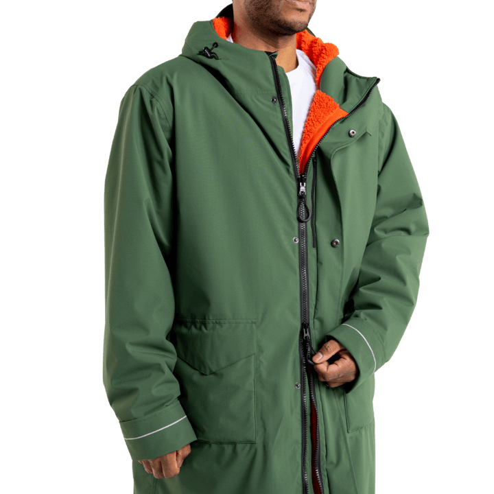 Men's EVO Pro Slimline Waterproof Parka Jacket - Forest Green