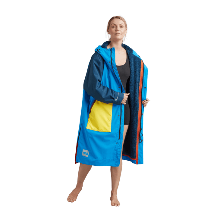 Women's Long Sleeve Recovered Dry Changing Robe Alter Evo - Marine