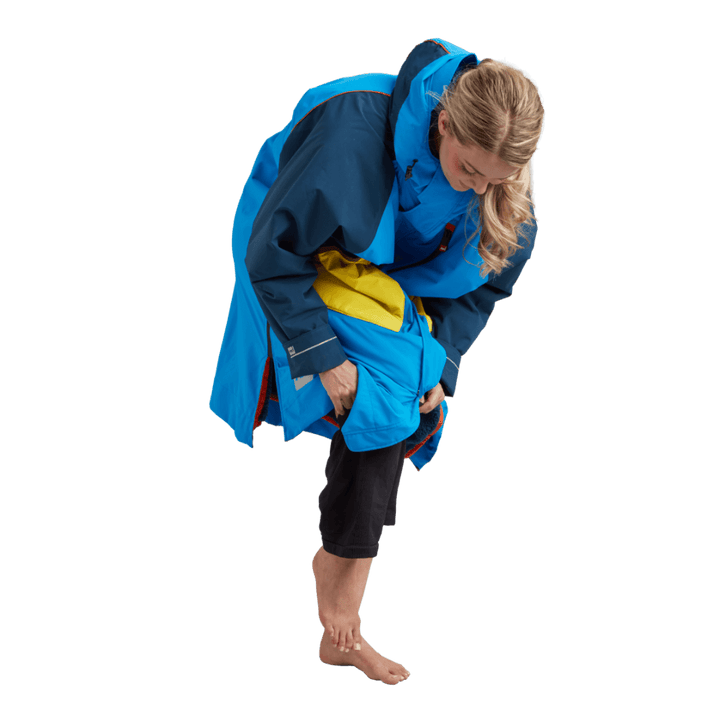Women's Long Sleeve Recovered Dry Changing Robe Alter Evo - Marine