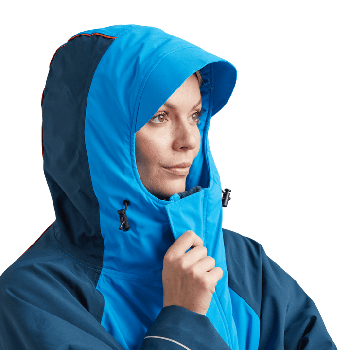 Women's Long Sleeve Recovered Dry Changing Robe Alter Evo - Marine