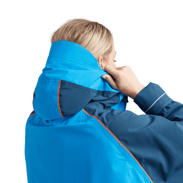 Women's Long Sleeve Recovered Dry Changing Robe Alter Evo - Marine